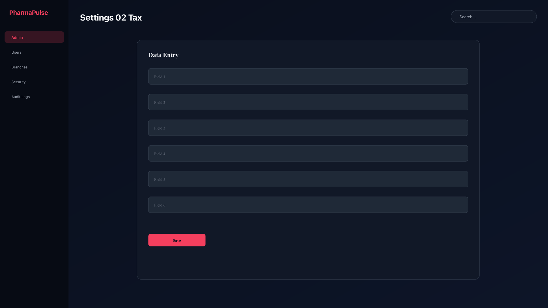Tax configuration