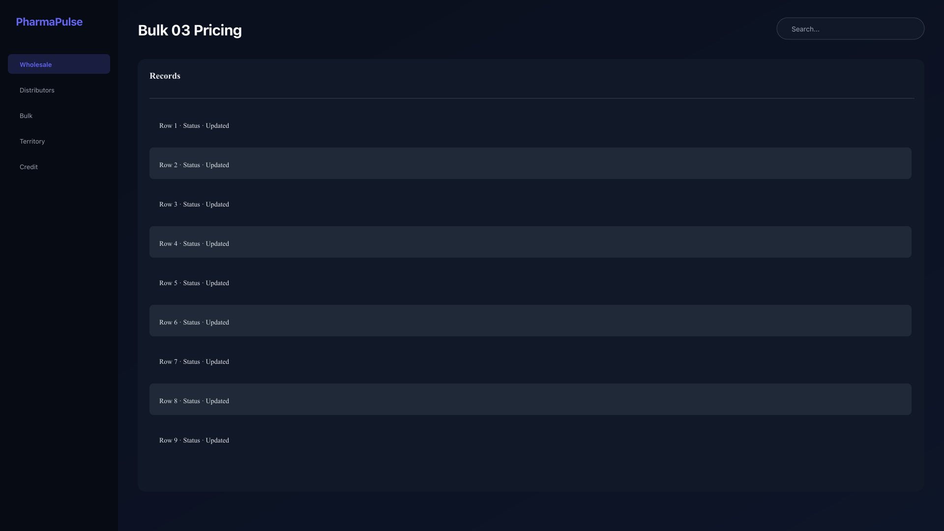 Automatic bulk pricing application