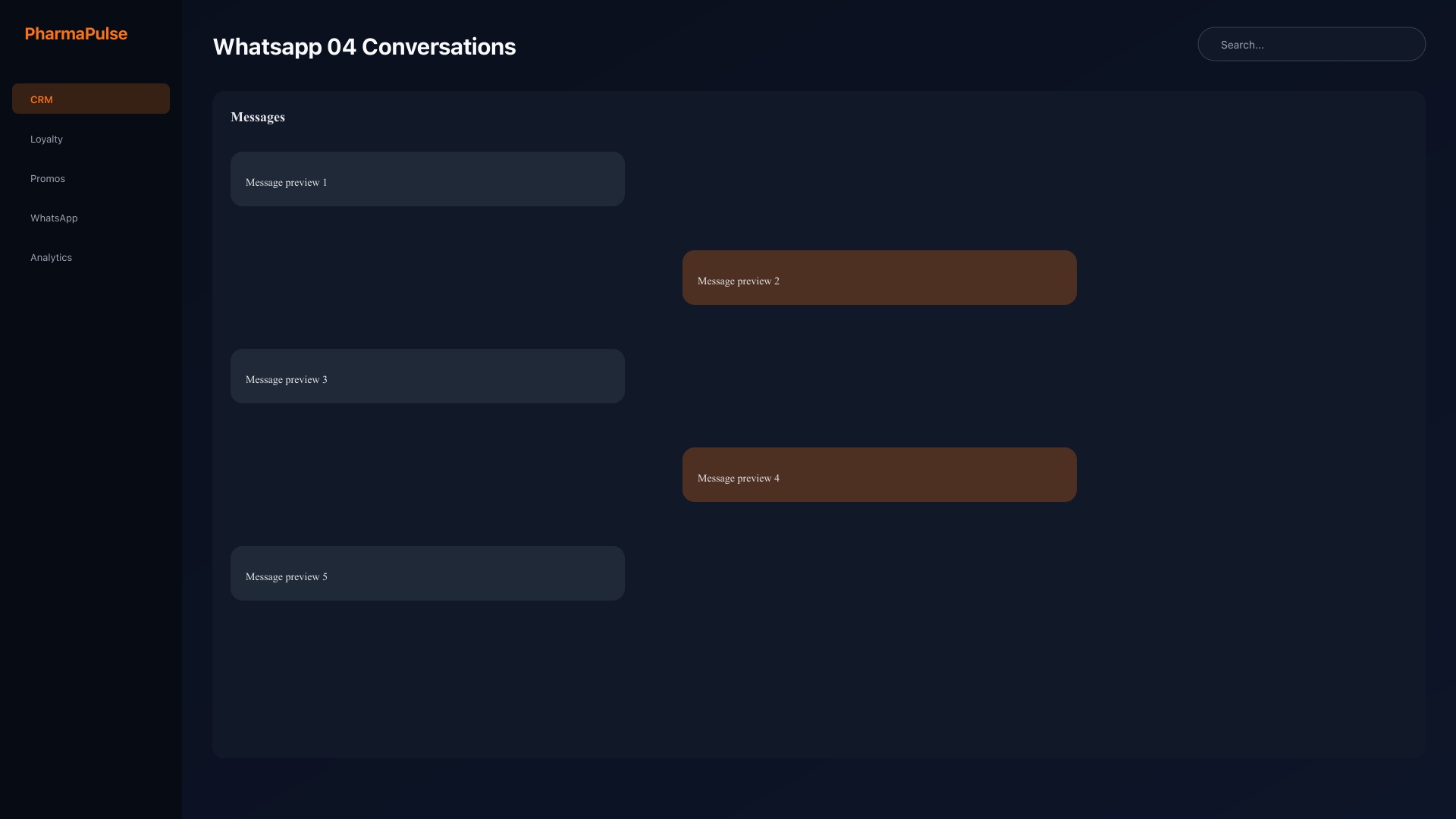 Customer conversations