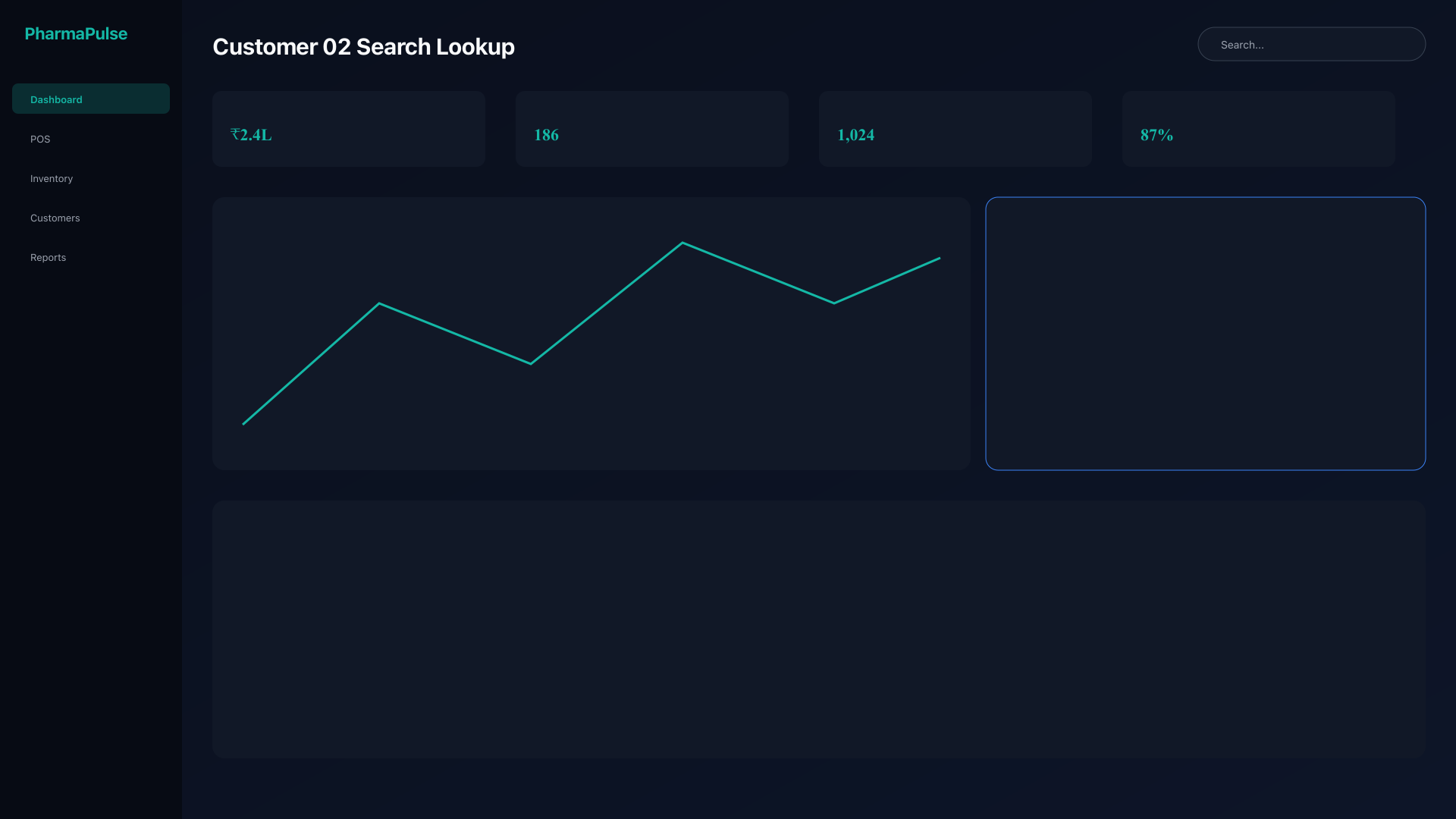 Quick customer search and lookup
