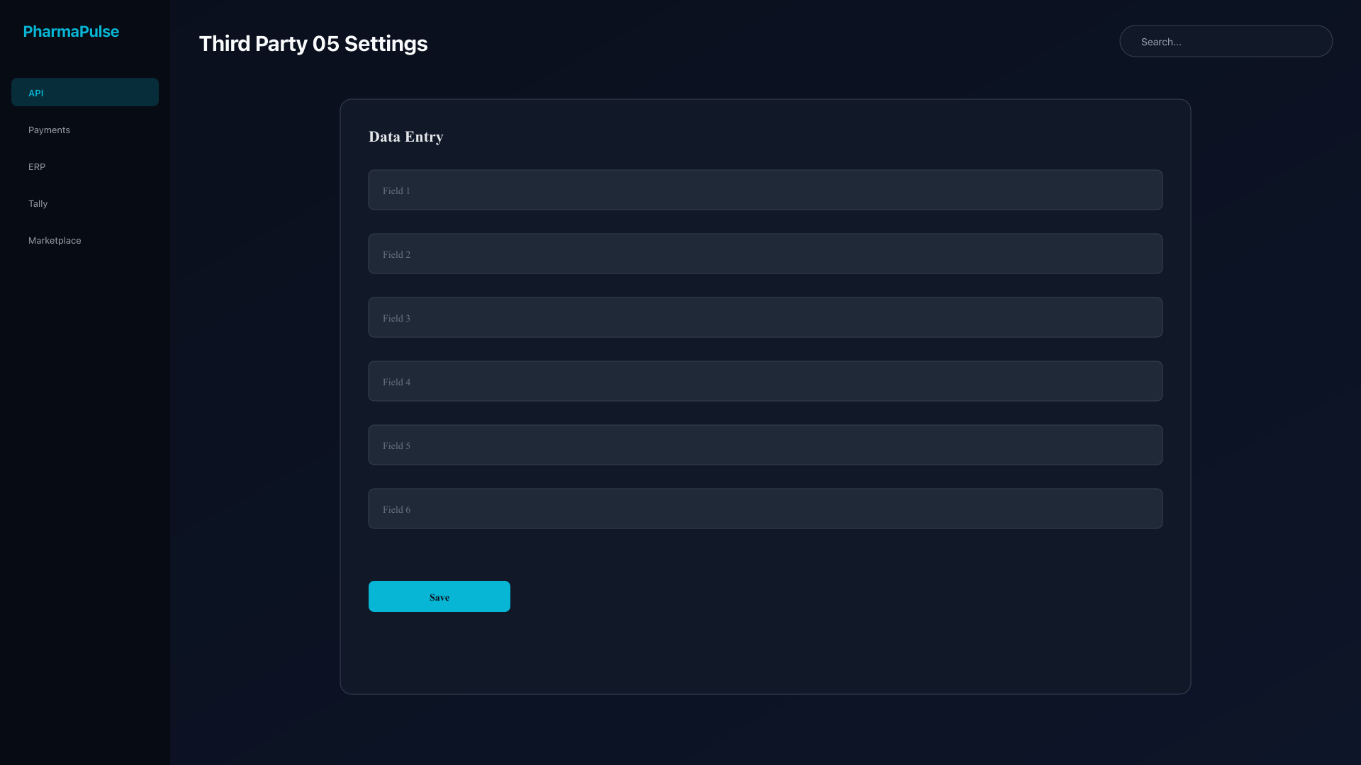 Integration settings