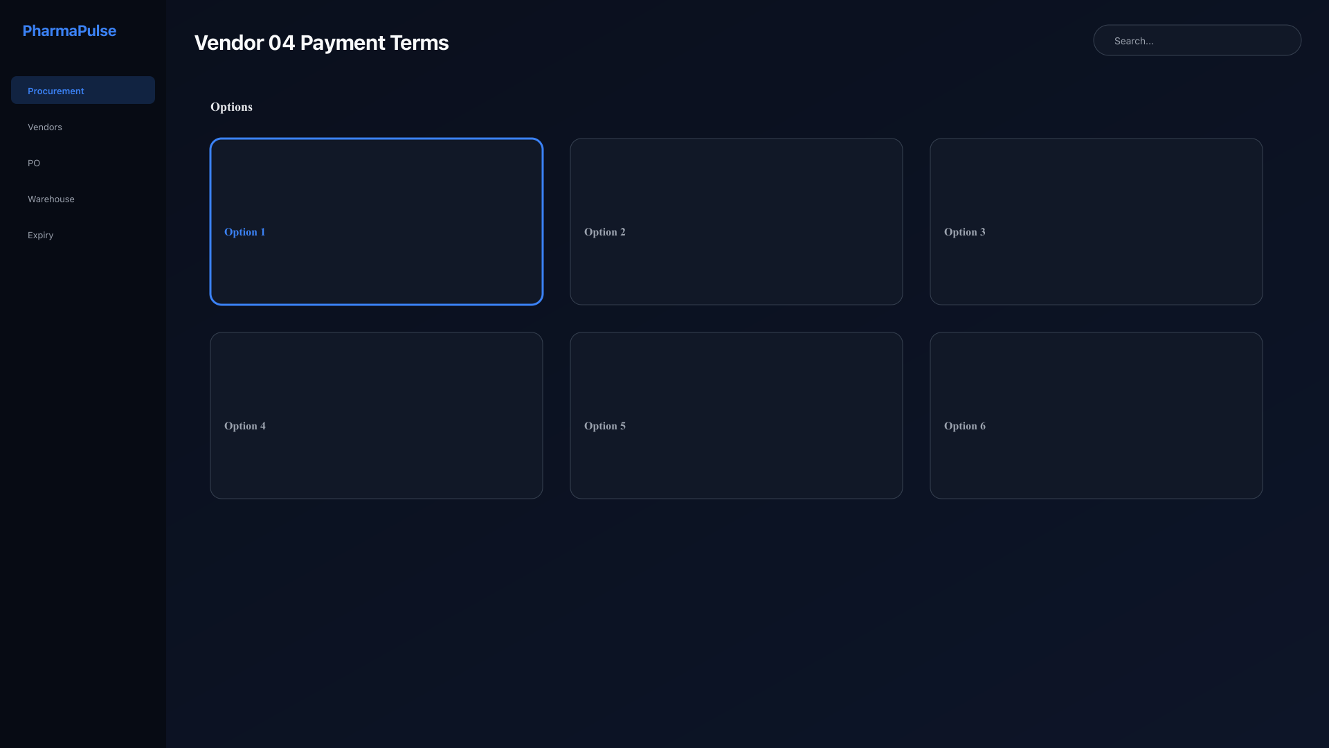 Payment terms and credit